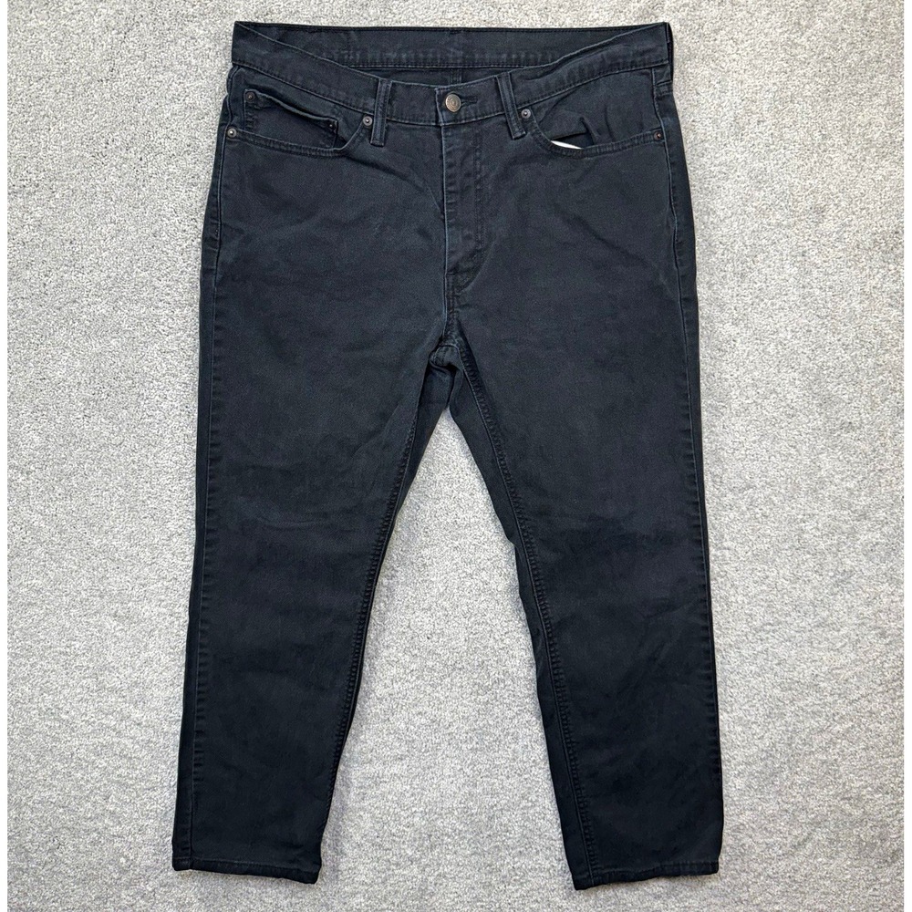 Levi's 541 Athletic Taper Black Jeans Men Size 34x30 Stretch Denim